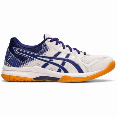 Asics Gel-Rocket 9 - Naisten Kävelykengät - Valkoinen/Sininen